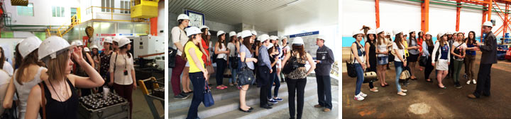 13 мая 2014 года студенты Института экономики и управления УдГУ посетили с экскурсией ОАО «Ижнефтемаш»