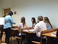 29 марта 2016 года – встреча студентов Института экономики и управления УдГУ с Ириной Владимировной Утробиной 2