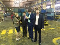 6 апреля 2016 года – визит магистрантов «Экономика бережливого производства» в  Чайковской филиал  АО “Газпром бытовые системы”  6